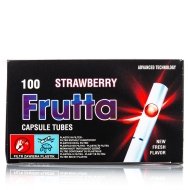 FRUTTA - Zigaretten Hülsen Click - Erdbeere (100)