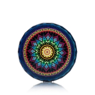 Click Clack Dose - Black Leaf - Mandala blau