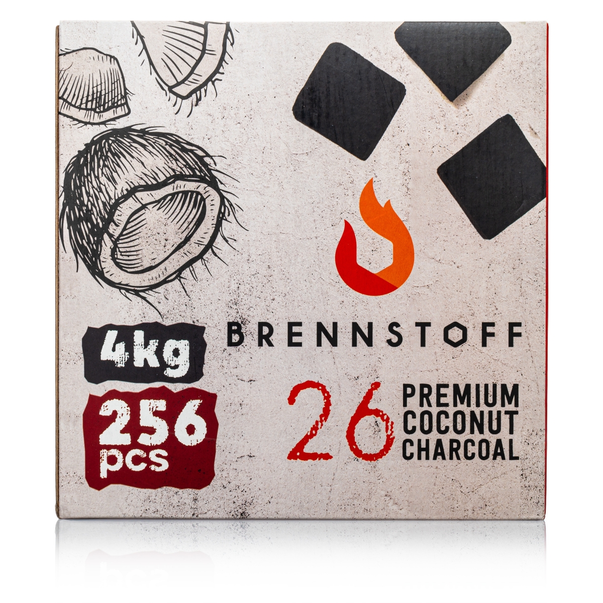 Brennstoff - 26er Naturkohle - 4kg