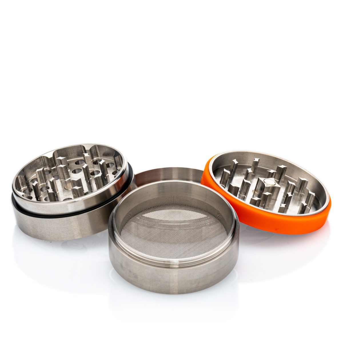 NV - Stahl Grinder V2 - 4-teilig D:63mm