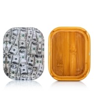 Heisenberg Cache Box mit Rolling Tray 18x14 cm - Dollar