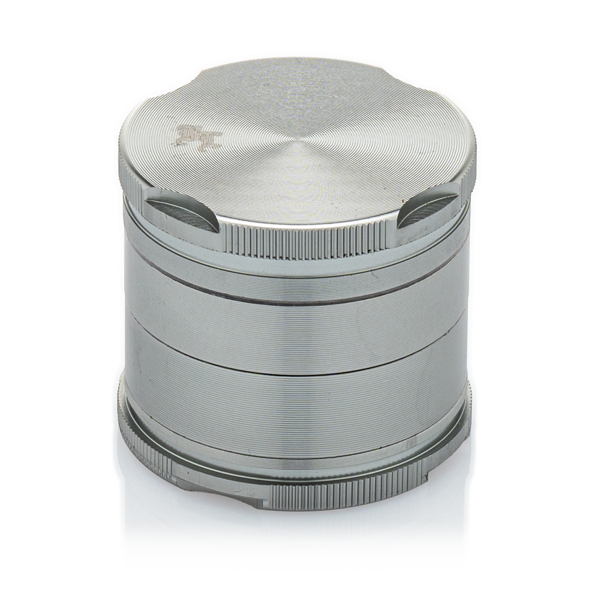 Black Leaf Grinder - New Edge 4-teilig hellgrau