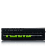 GIZEH Slim-Wickler aus Kunststoff mit Gizeh Black Fine grün