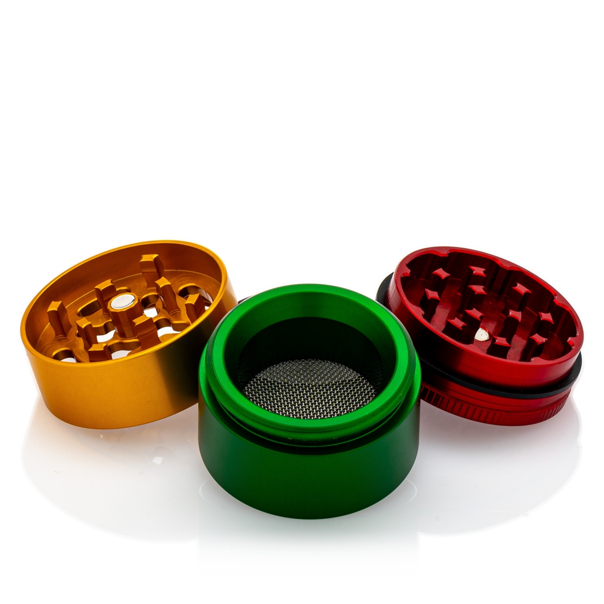Santa Cruz Shredder - Grinder Small - Rasta D:4cm