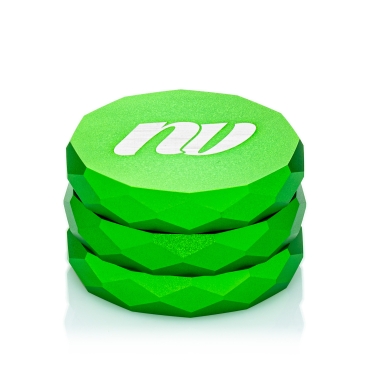 NV - Pyramid Grinder - 4-teilig D:63mm - Grün