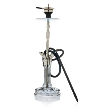 WD Hookah - Edelstahl Shisha Set F40-5 - Grey