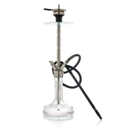 WD Hookah - Edelstahl Shisha Set F40-10 - Clear