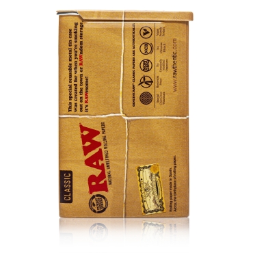 RAW Dose mit Schiebedeckel