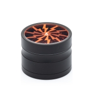 Thorinder After Grow Alu-Grinder 4-tlg. magn. Black Orange