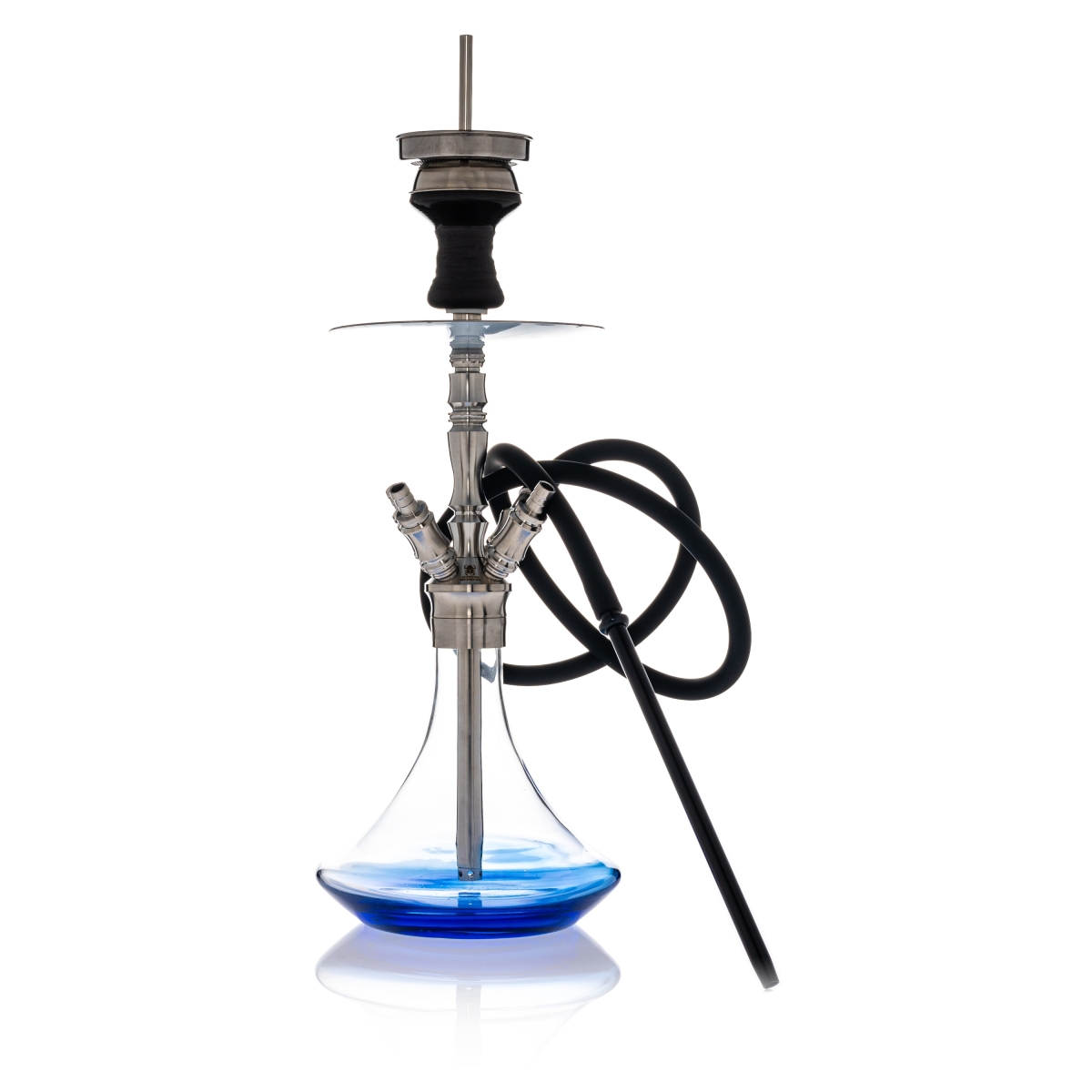 Kaya Shisha - 480CC INOX Giza Silver 4S - Blueground