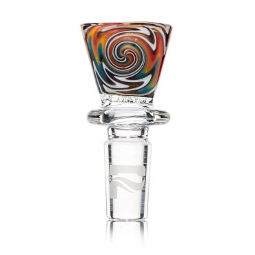 Pulsar - Half Wig Wag Glass Bowl - 14mm M