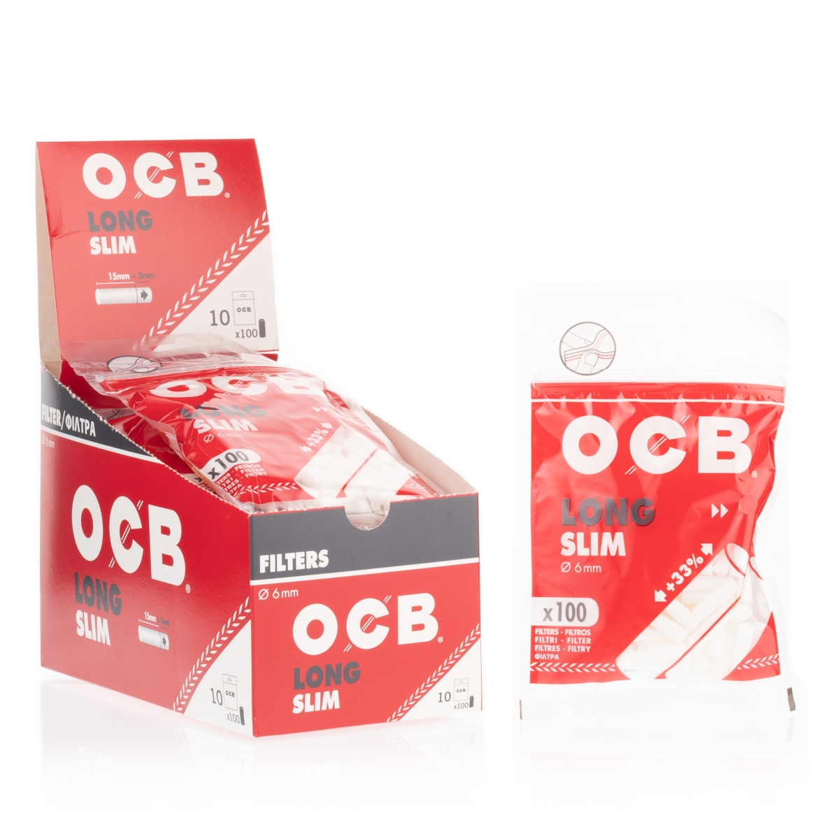 OCB Slim Filters long Box