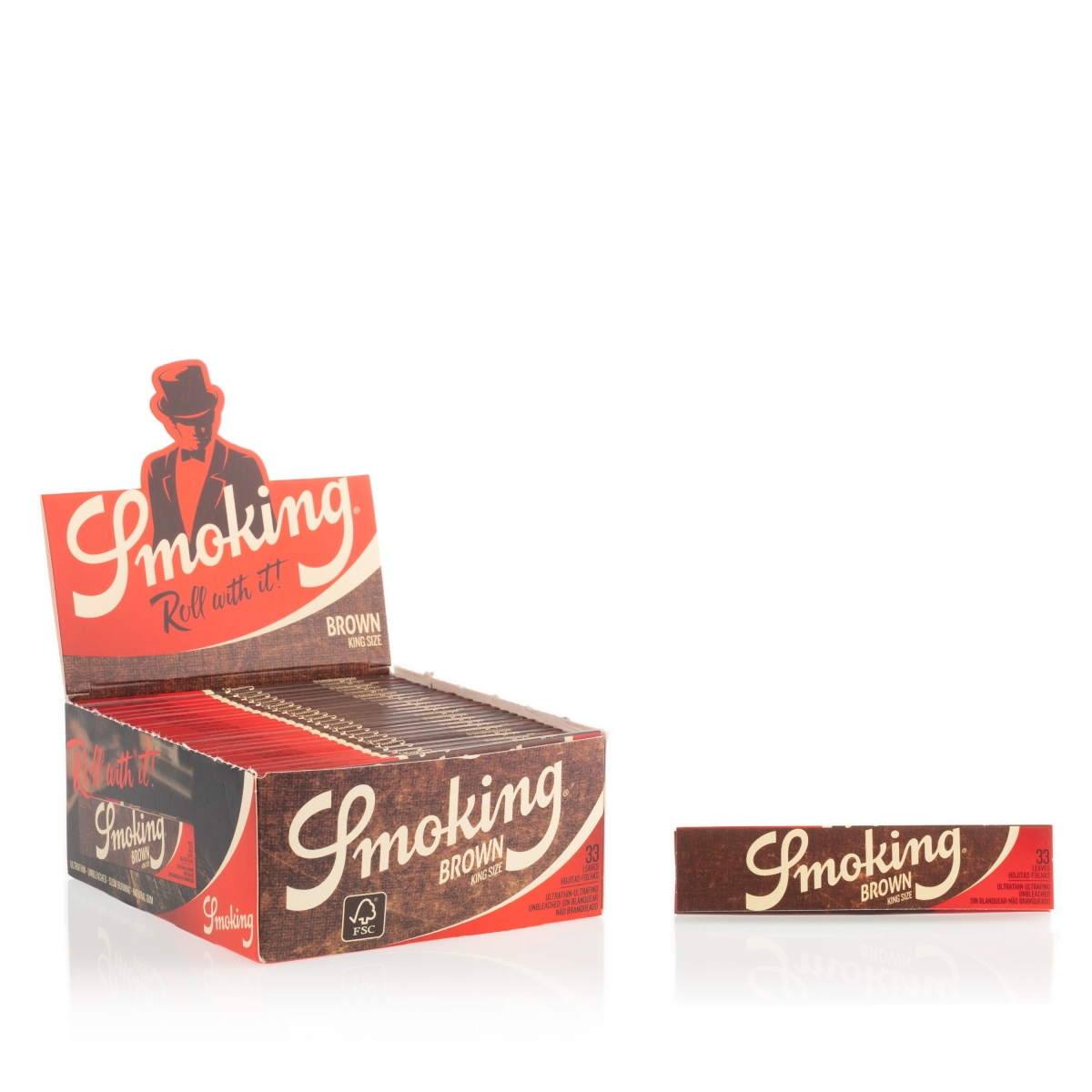 Smoking Brown KS Paper Box
