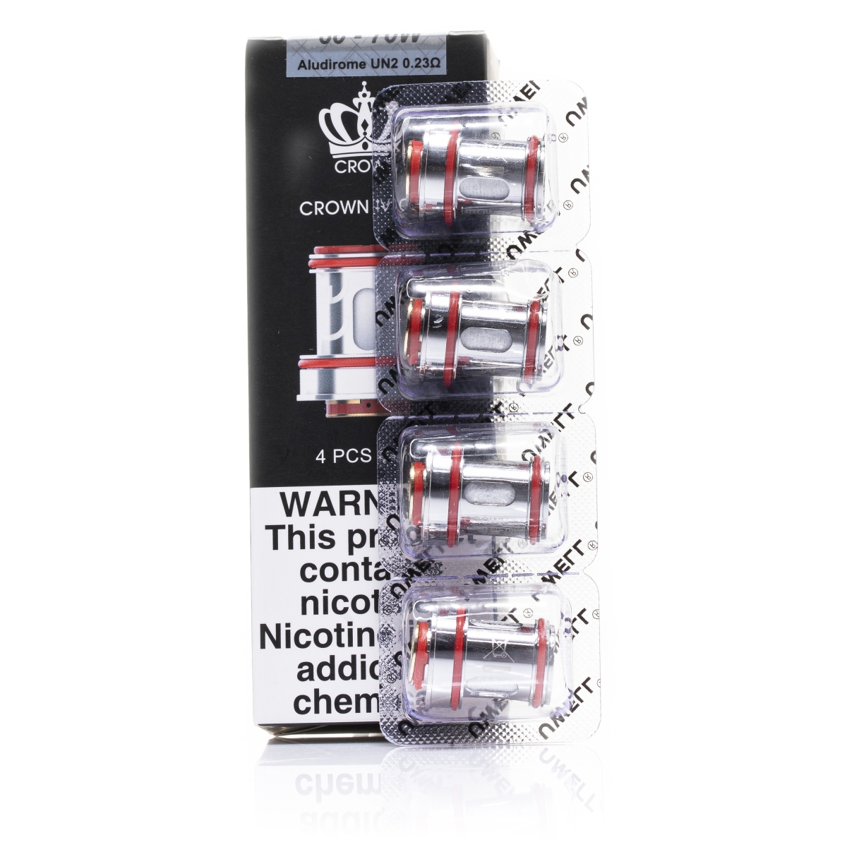 Uwell Crown 4 UN2 Mesh Verdampferöpfe 0.23 Ohm