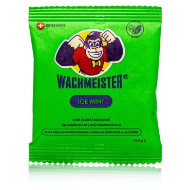 Wachmeister ICE MINT Koffein Bonbons - 16.5g