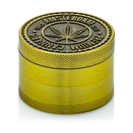 Amsterdam Leaf| 4-part Zinc Grinder 60 mm