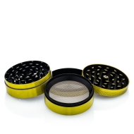 Amsterdam Leaf| 4-part Zinc Grinder 60 mm