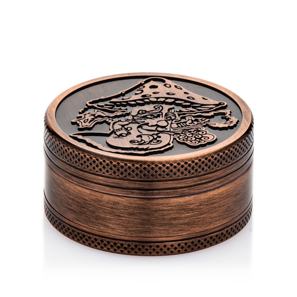 Amsterdam Mushrooms 3-part Zinc Grinder 50 mm