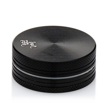 BL Alu-Mühle 2-tlg. 40mm schwarz
