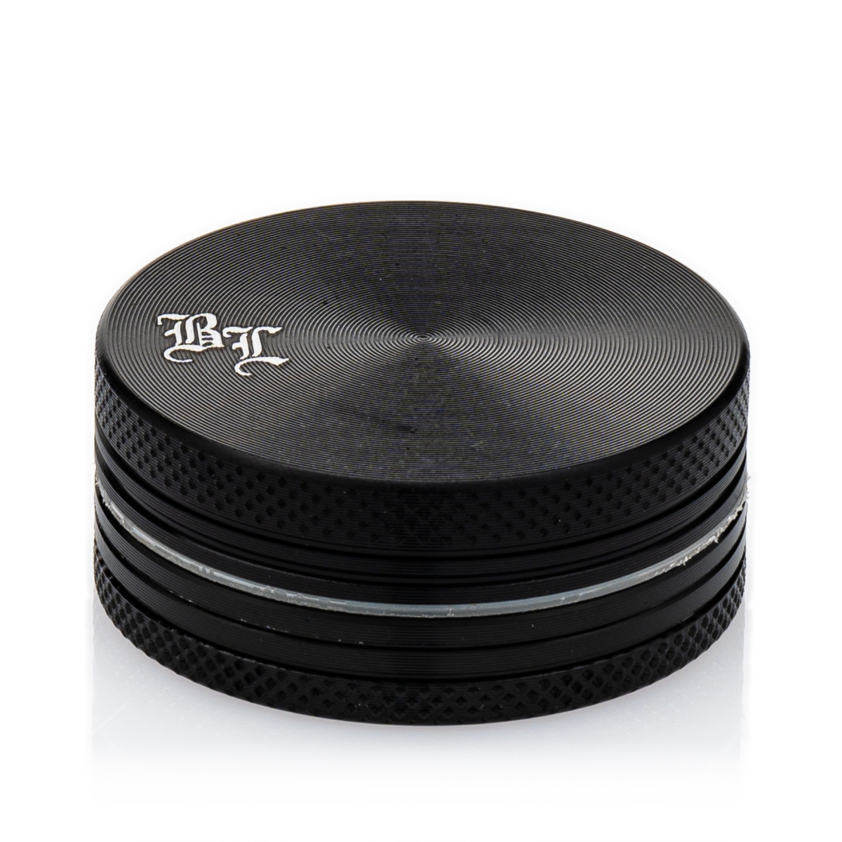 BL Alu-Mühle 2-tlg. 40mm schwarz