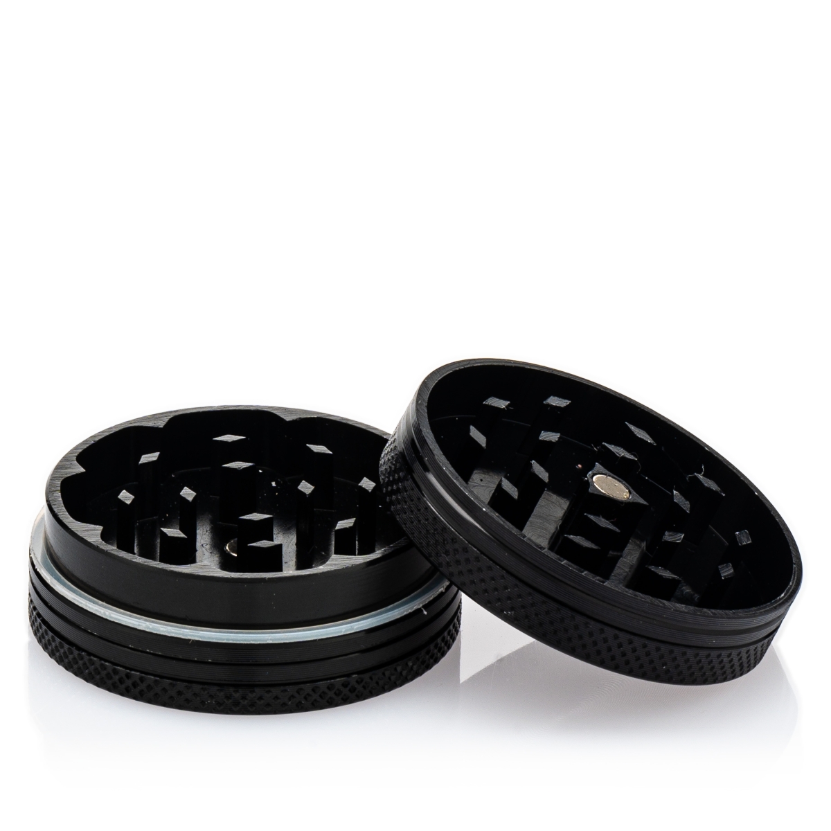 BL Alu-Mühle 2-tlg. 40mm schwarz