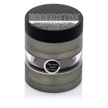 Kannastör - Jar Body Multi-Chamber Grinder - Gunmetal