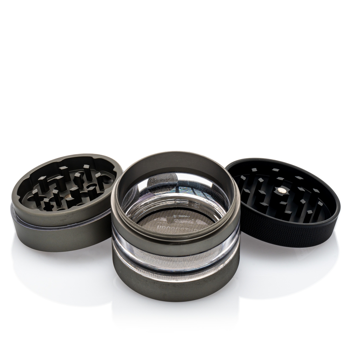 Kannastör - Jar Body Multi-Chamber Grinder - Gunmetal
