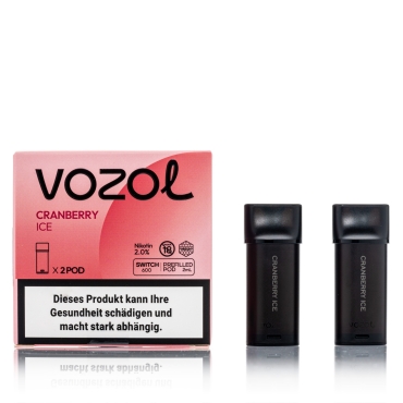 VOZOL Switch 600 Pod - Cranberry ICE - 20mg