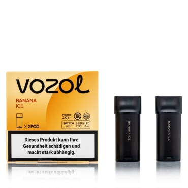 VOZOL Switch 600 Pod - Banana ICE - 20mg