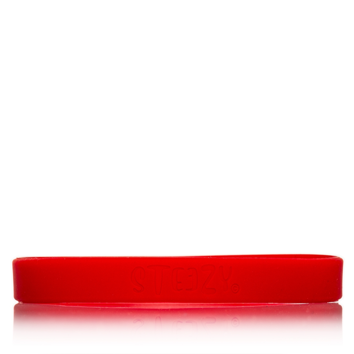 Steezy Silikon Klopfband Classic - 63mm - Red