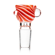 Gestreifte Glass Bowl - 19mm M