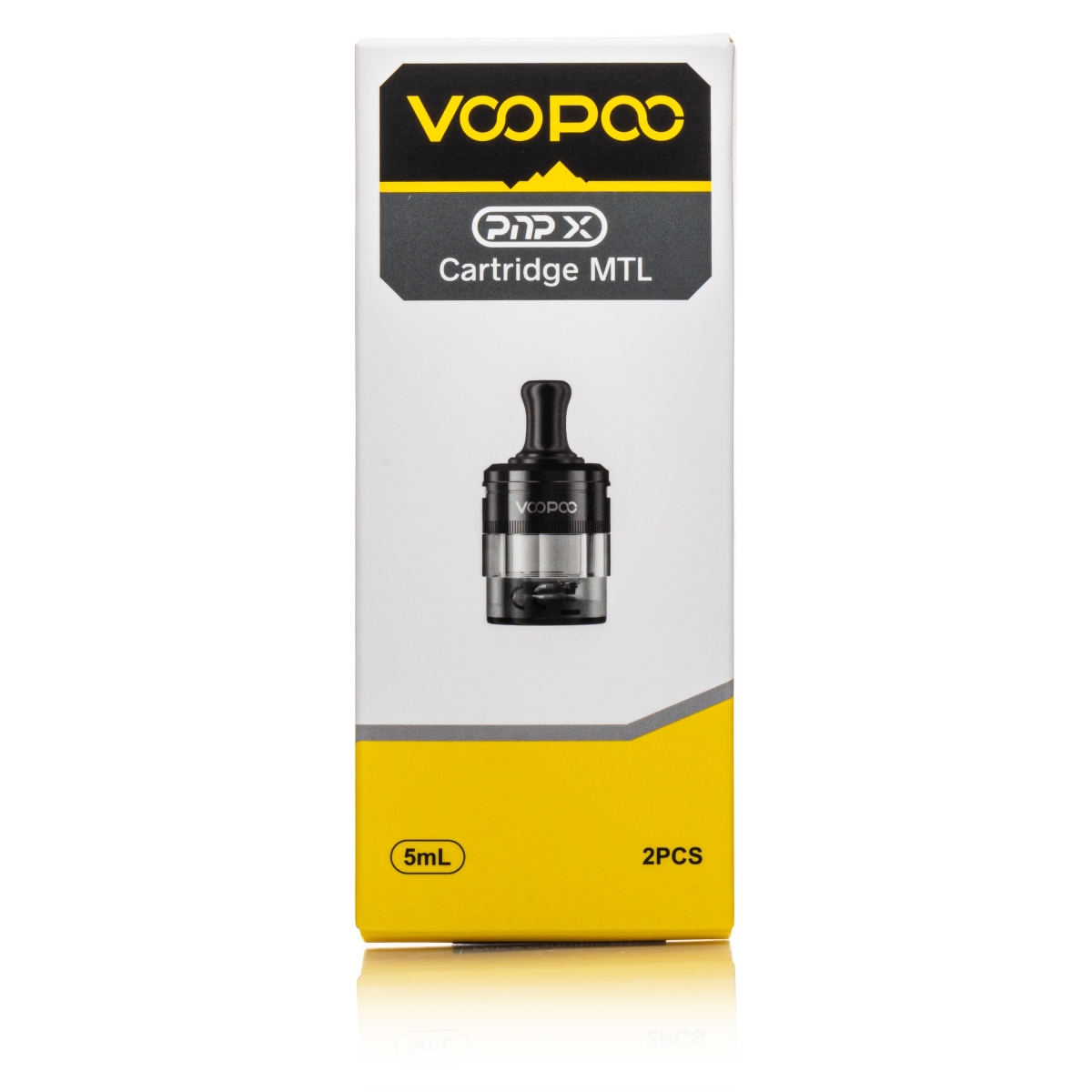 VOOPOO - PnP x MTL Pod (für S2 / X2) - 5ml Schwarz - 2 Stück