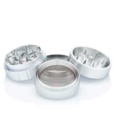 NV - Spike Grinder - 4-teilig D:50mm - Silber