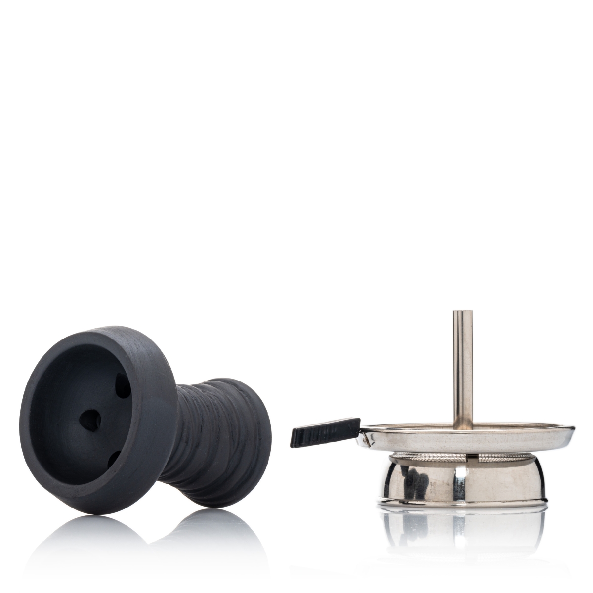 Azlan - Stoner Tabakkopf mit Kaminaufsatz - Black Night