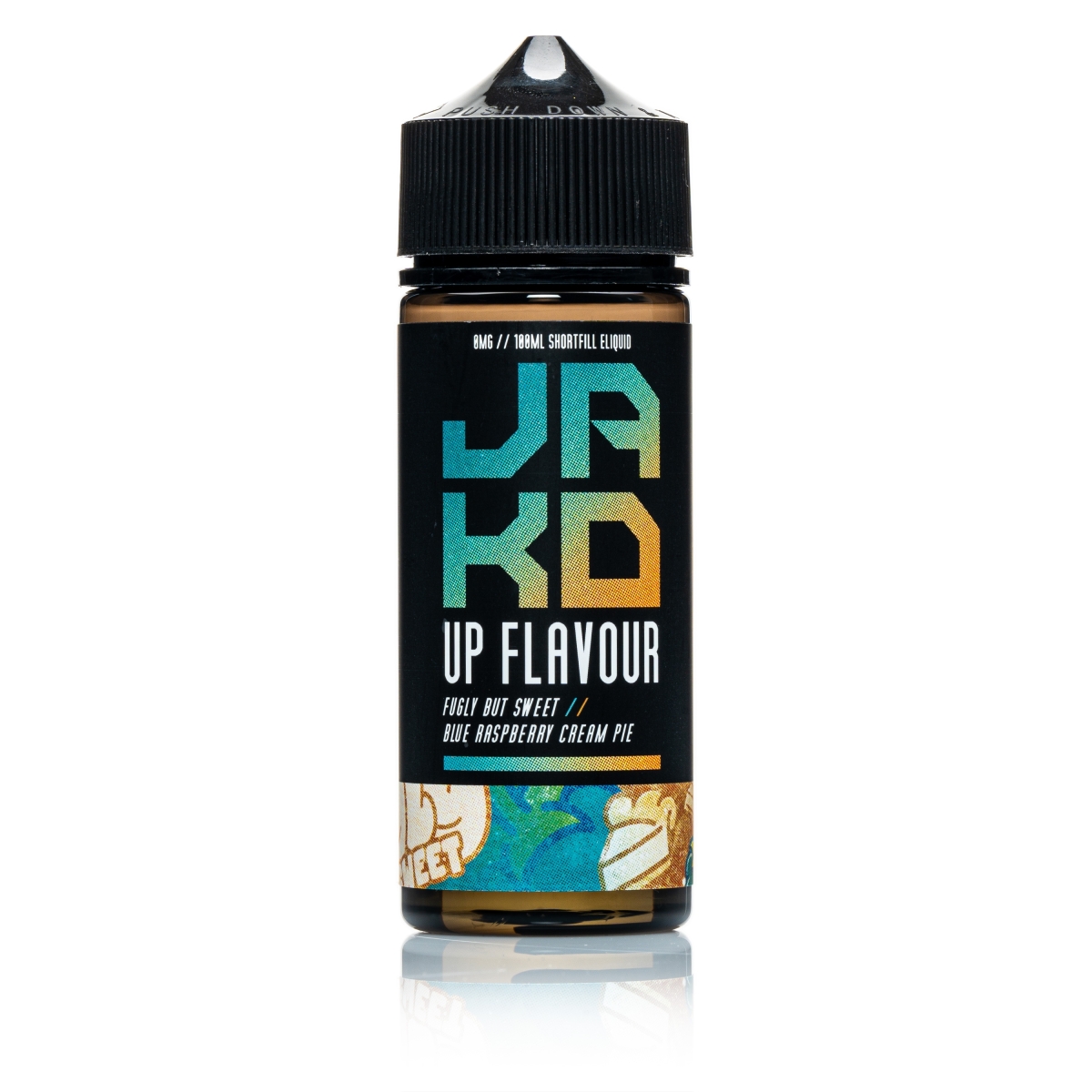 Jakd - Fugly - Blue Raspberry Cream Pie - 100ml - Shortfill