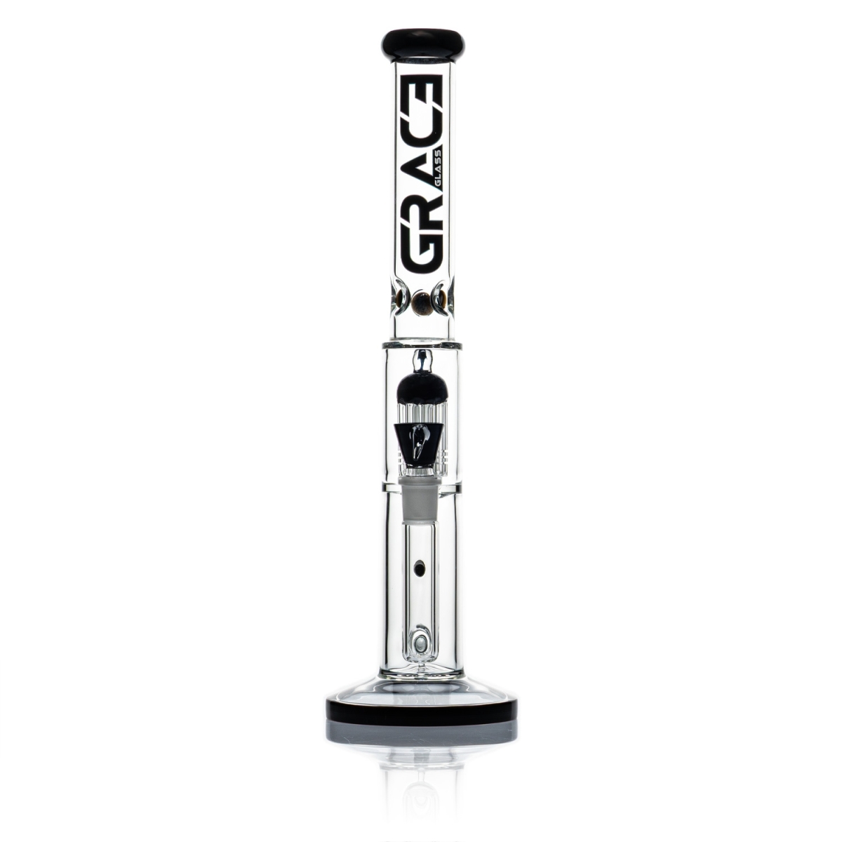 Grace Glass - Limited Edition Black Barrel Bong