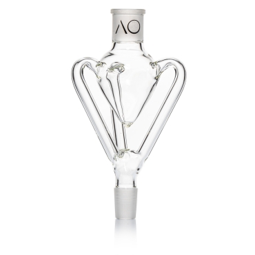 AO - Glas Molassefänger  - 18/8 3-Arm Clear