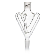 AO - Glas Molassefänger  - 18/8 3-Arm Clear