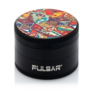 Pulsar - Design Serie Metall Grinder - Symbolic Tiles - 63mm