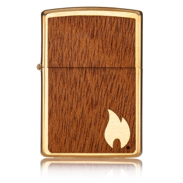 Zippo Woodchuck  Brushed Bras