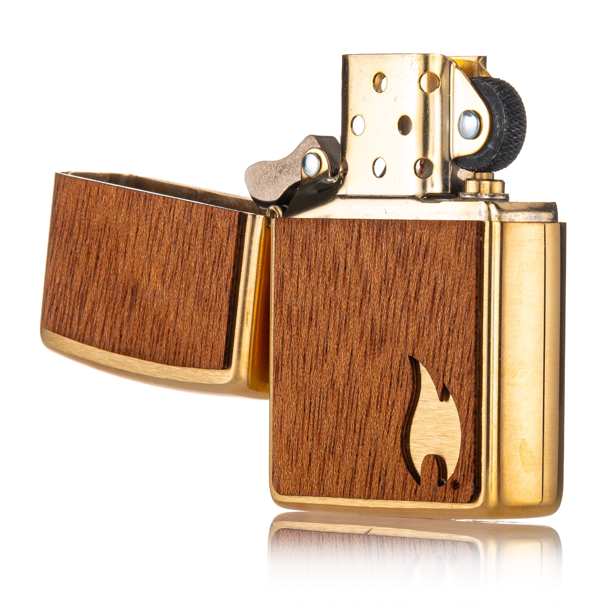 Zippo Woodchuck  Brushed Bras