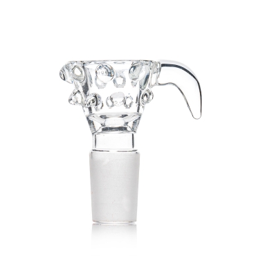 Amsterdam | Glass Bowl Socket - diamond details - SG: 18.8mm