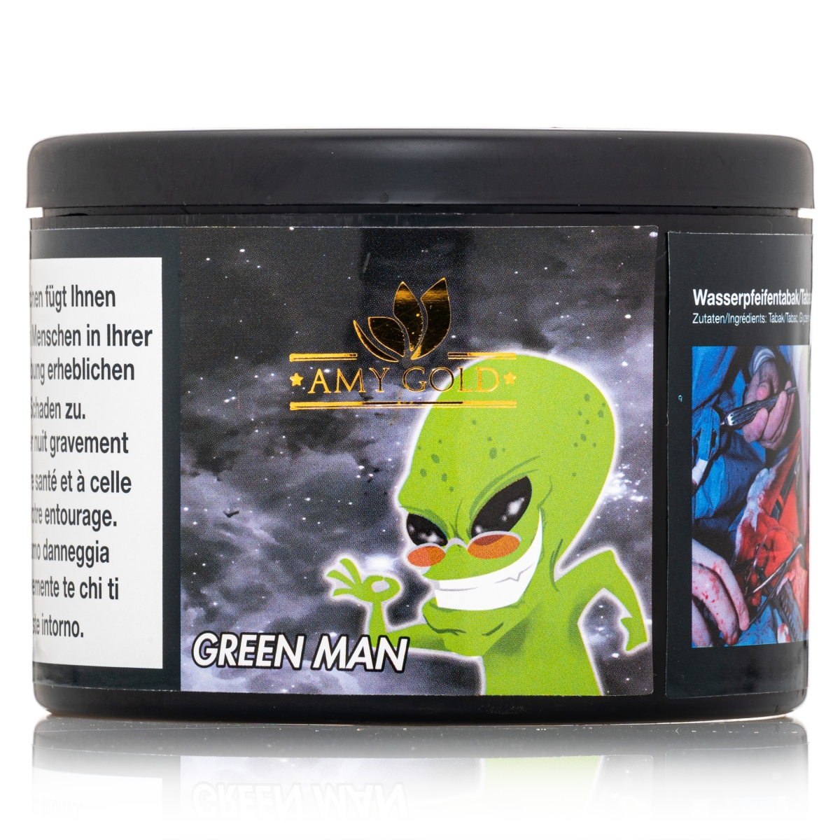 AMY Gold Molasses Shisha Tabak - Green Man 200g