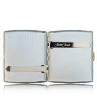 Zigarettenetui Gold gemustert mit Bügel