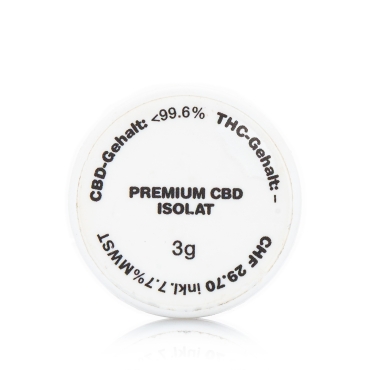 Green Passion Premium CBD Isolat 3g 99.6% CBD
