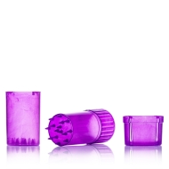 Medtainer Storage Container / Grinder - Transparent Violett