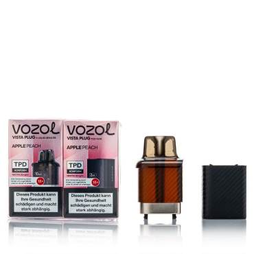 Vozol Vista Plug Liquid Pod - Apple Peach - 20mg