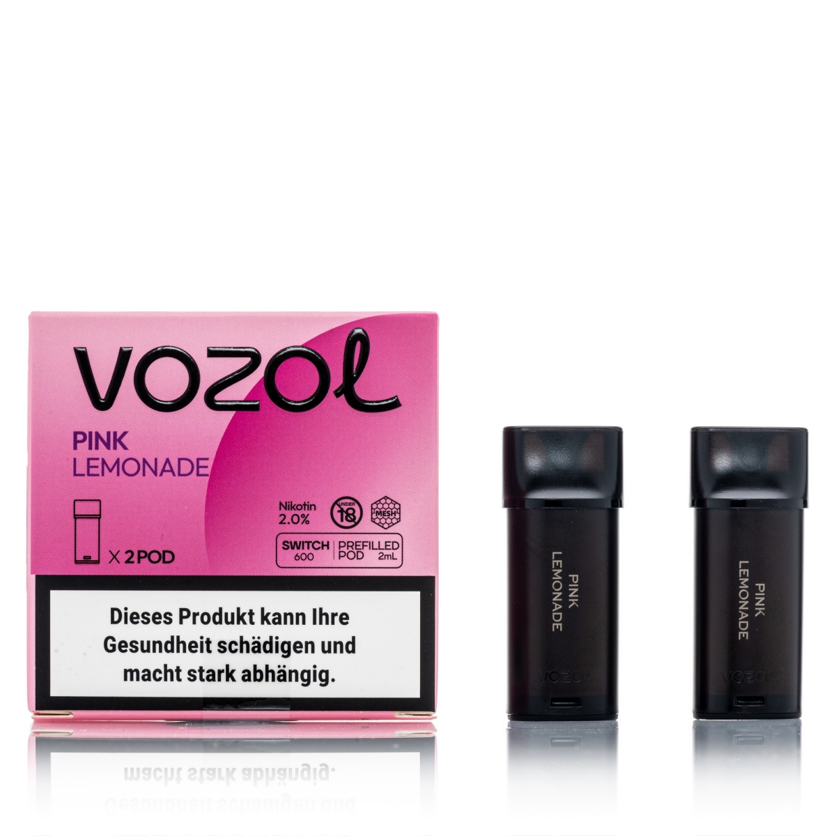VOZOL Switch 600 Pod - Pink Lemonade - 20mg