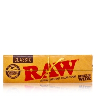 RAW PAPERS Single Wide SW - 50 LEAVES