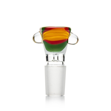 Sunrise Swirl Glas Bowl - 19mm M - Mixed Colors